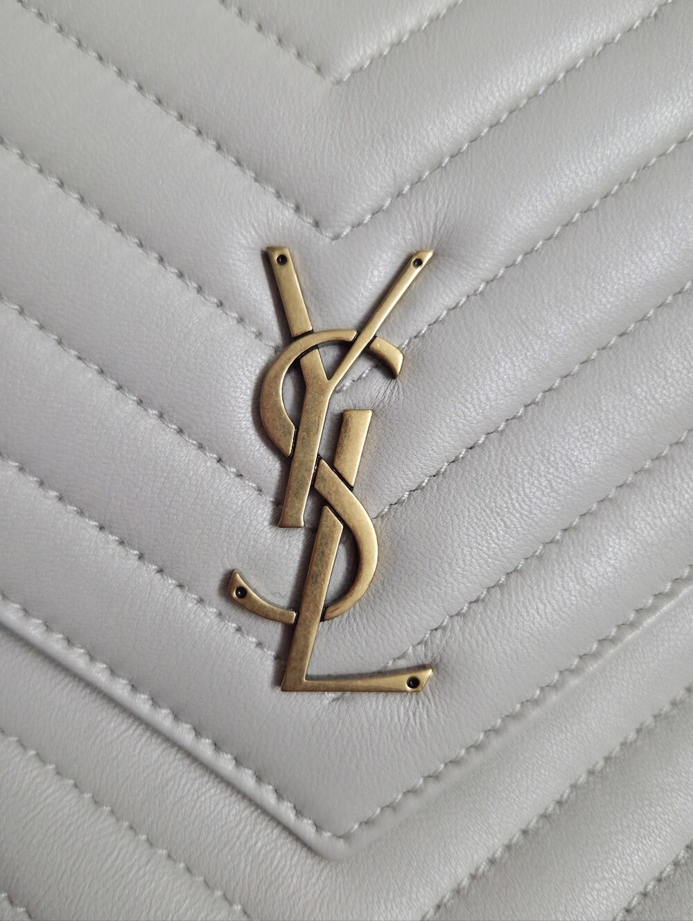 Authentic Saint Laurent Joe Quilted Lambskin Leather Backpack Gold Hardware - Picture 7 of 11